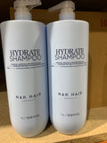 NAK HYDRATE Shampoo and Conditioner 1 litre both