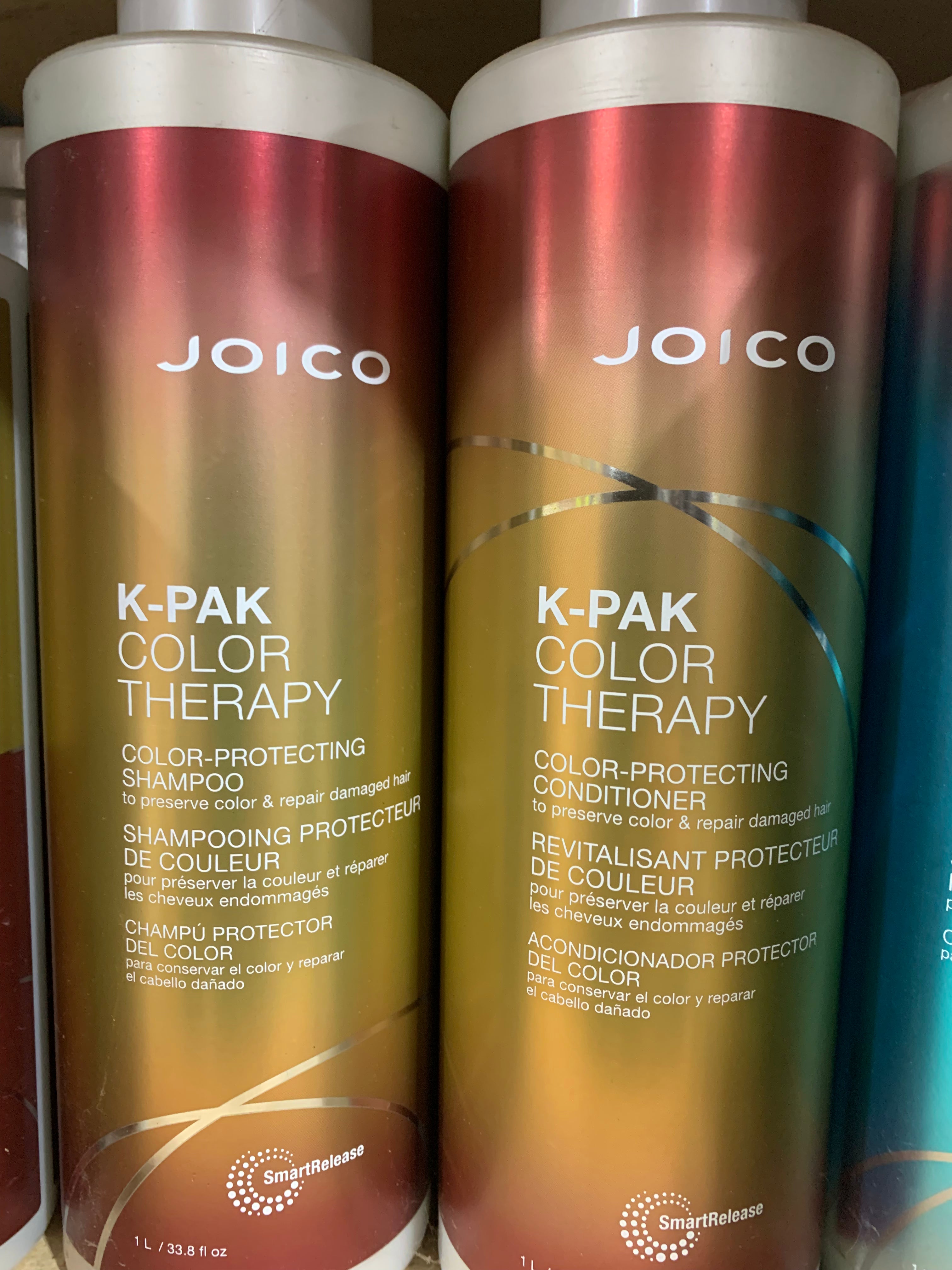 JOICO K-PAK color therapy 1 litre  shampoo and conditioner