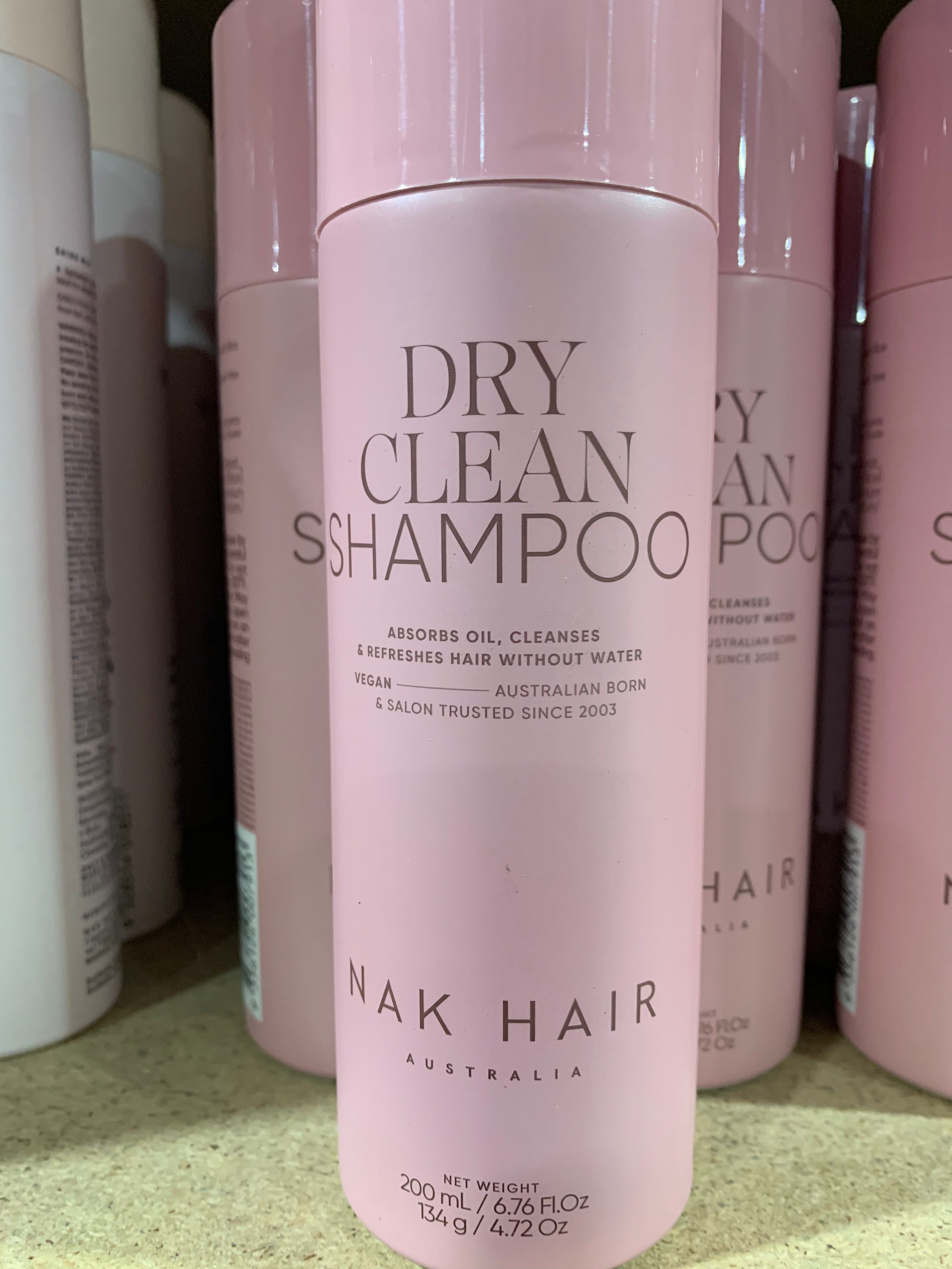 NAK DRY CLEAN SHAMPOO 200ml