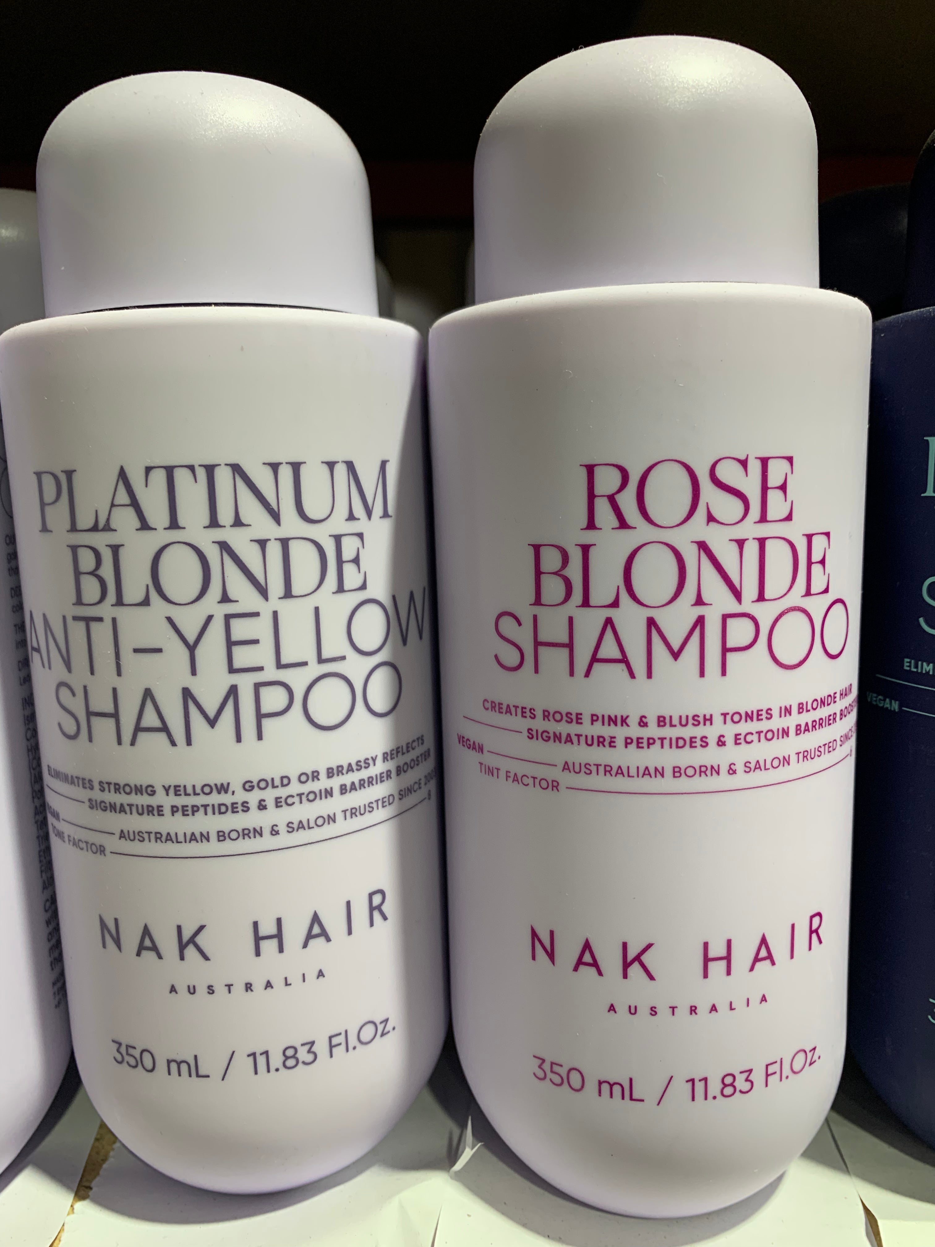 NAK PLATINUM BLONDE ANTI YELLOY SHAMPOO 350ml