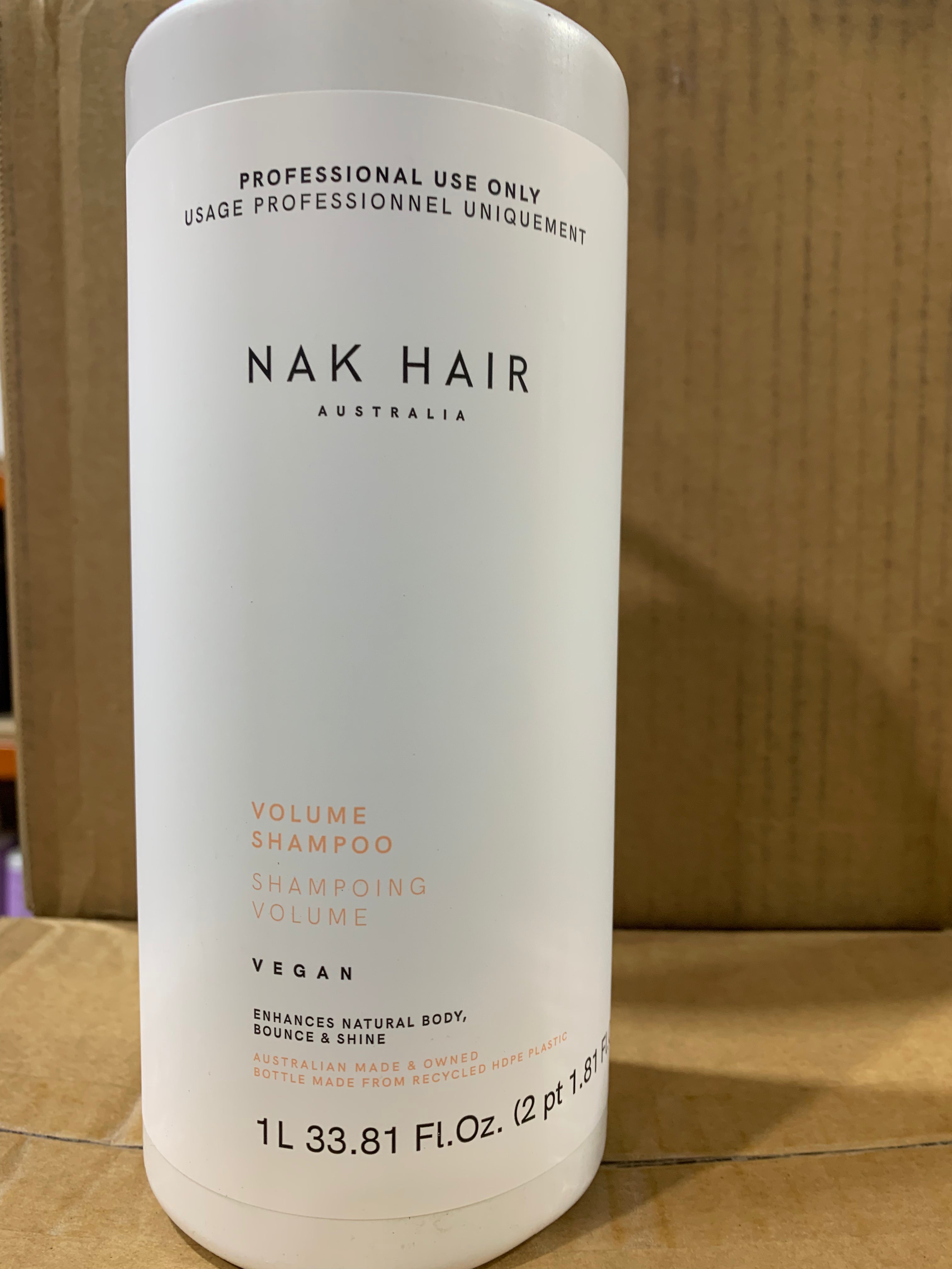 NAK VOLUME SHAMPOO 1 litre